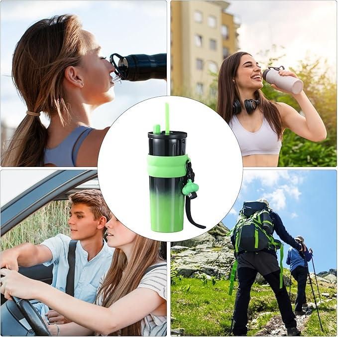 Janiyo™ Hot & Cold Steel Tumbler – Your 12-Hour Temperature Keeper