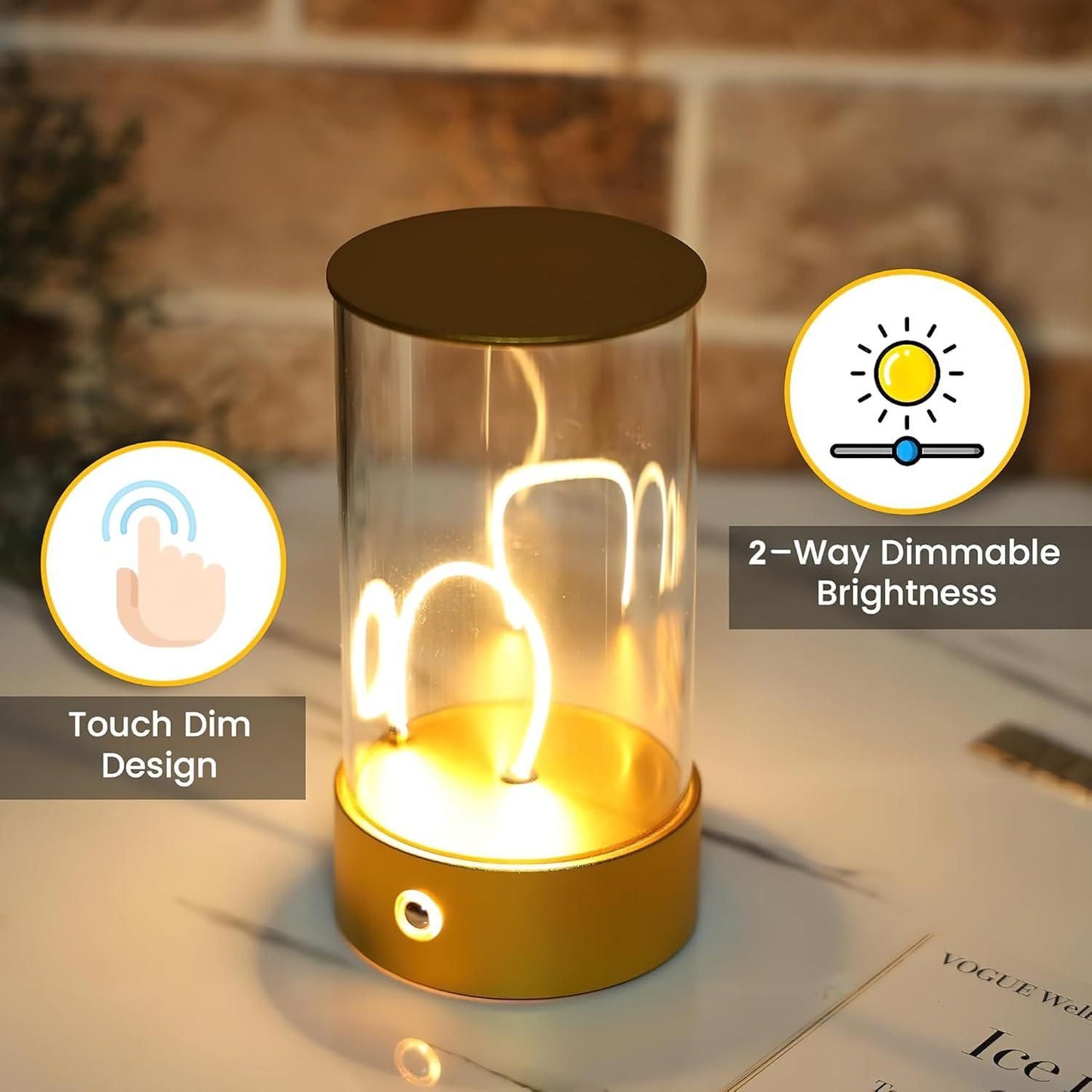 Janiyo™ Magnetic Desk & Decor Lamp – Sleek, Soft & Smart